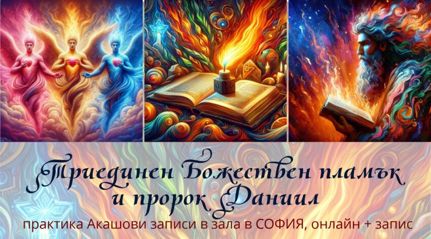 Триединен Божествен пламък и пророк Даниил- практика с медитации от Акашовите записи