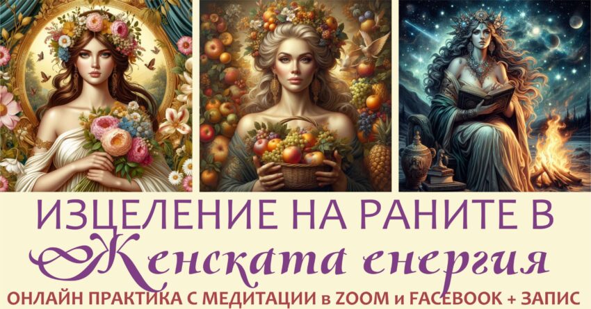 изцеление на раните на женската енергия